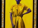 la robe jaune